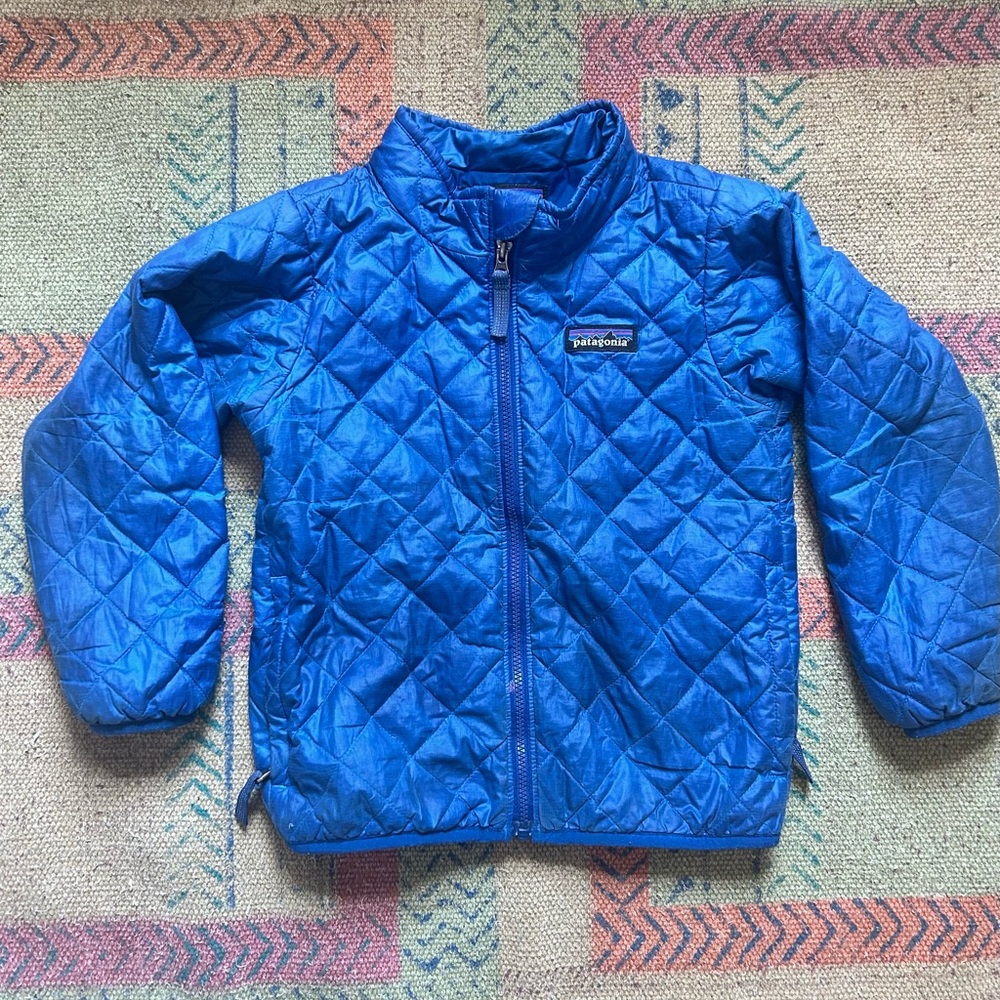 Kids Patagonia Nanopuff - 4T - blue